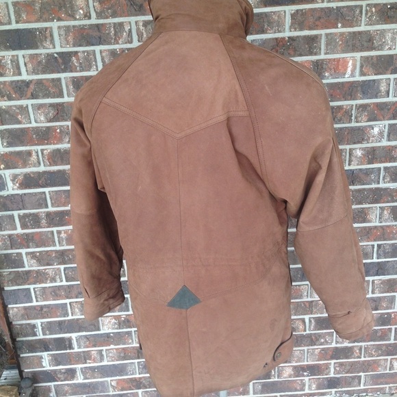 Hillary Paige Men's Leather Jacket Size Small - Picture 7 of 9